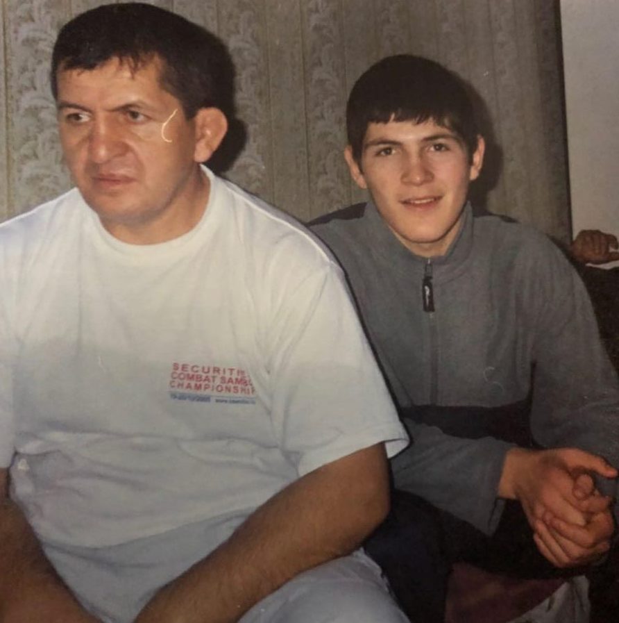 Khabibs dad Abdulmanap Nurmagomedov pushed his son hard in training