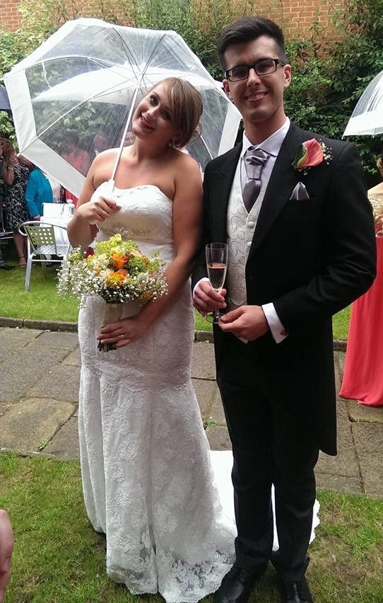  Imogen married Liam in 2015 and says she felt 'absolutely beautiful' in her gorgeous gown