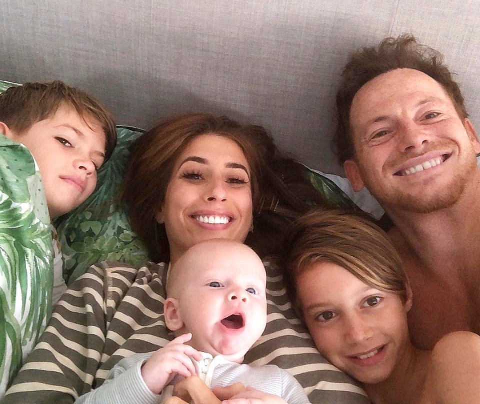 Stacey is also mum to Leighton, seven, and Zachary, 11