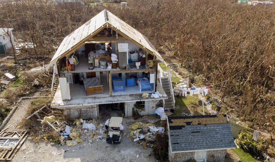  Hurricane Dorian has left 70,000 people in the Bahamas in need of food and shelter