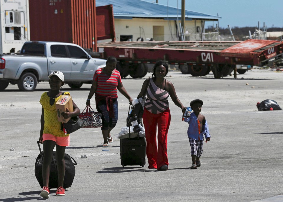  Some residents have been able to evacuate to nearby islands