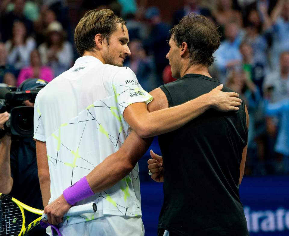  Daniil Medvedev spoke highly of Rafa Nadal after their epic contest