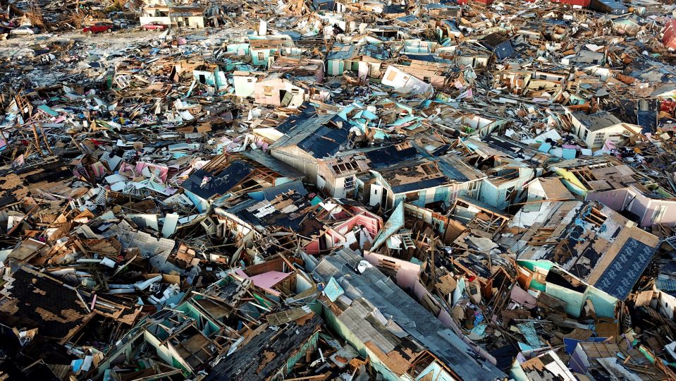  The Bahamas was left completely destroyed after Category 5 Hurricane Dorian in 2019