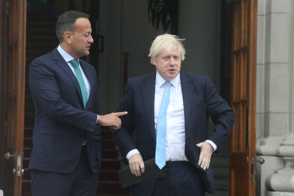 Leo Varadkar has been urged by the Prime Minister to compromise for a new Brexit deal