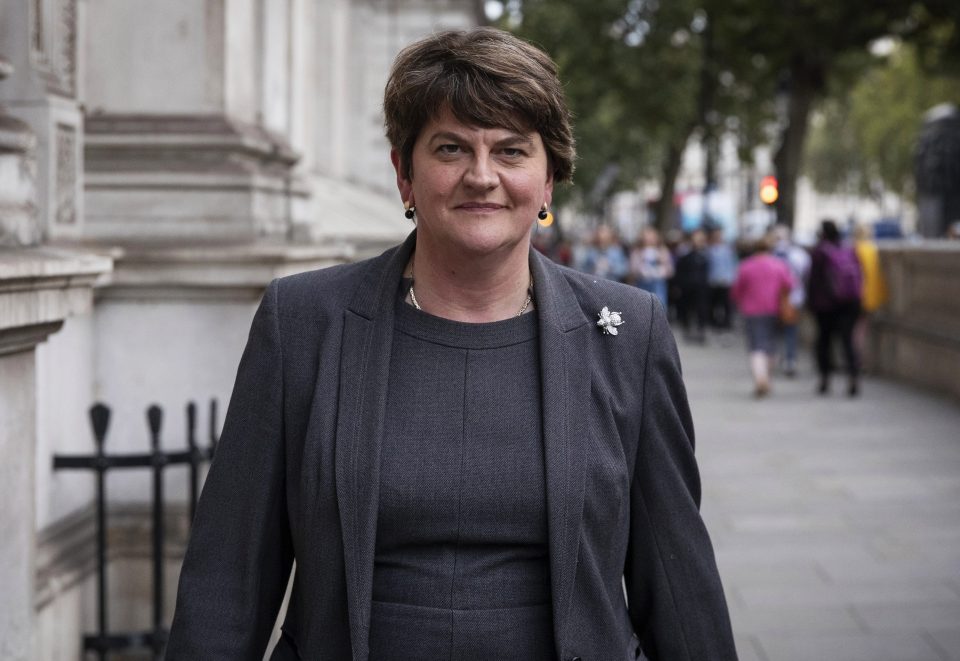  DUP leader Arlene Foster said the party would be 'keen to see a sensible deal'