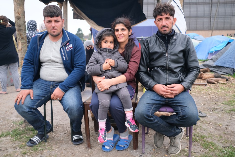  Farhad Salah, 30, and his family were rescued in the sea after being spotted by an ITV crew in November 2018