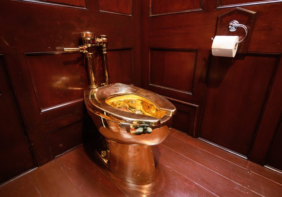  Thieves stole a £1million solid gold toilet in a 5am raid at Blenheim Palace