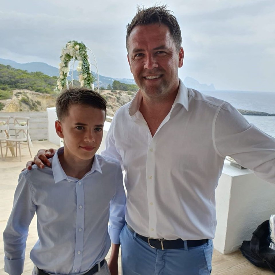  Owen revealed his 13-year-old son is 'clinically blind'