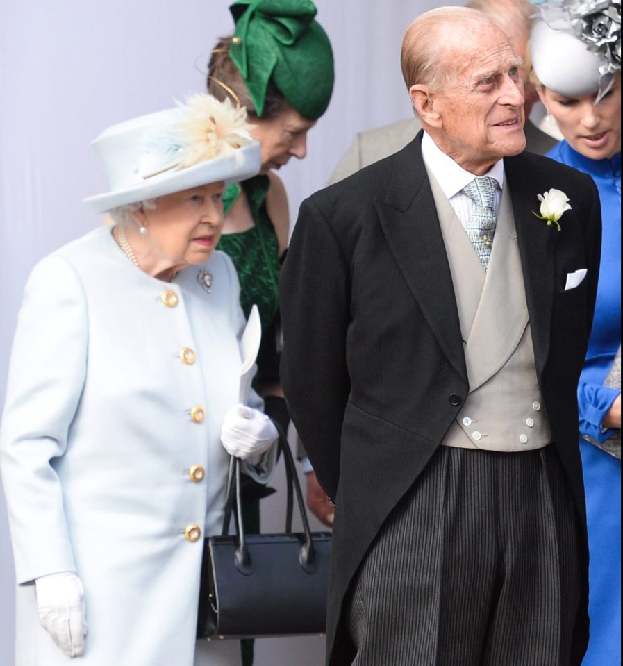  The Queen and Prince Philip attended Princess Eugenie's wedding last year