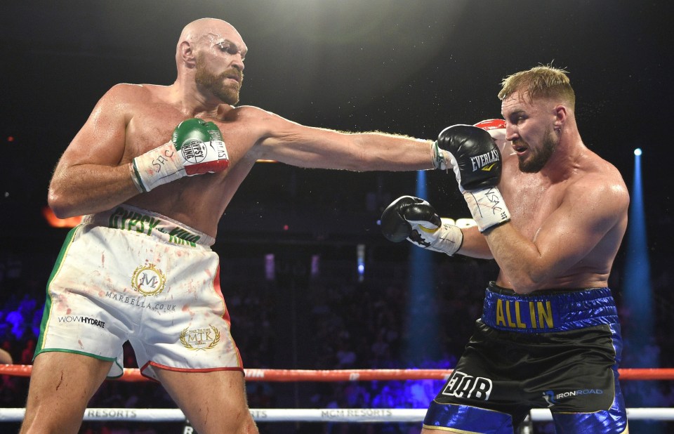 Otto Wallin has called for a rematch with Tyson Fury