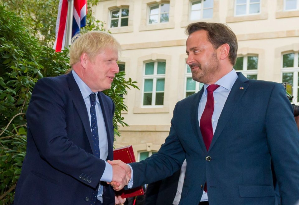 Boris Johnson's treatment at the hands of Xavier Bettel was an outrage