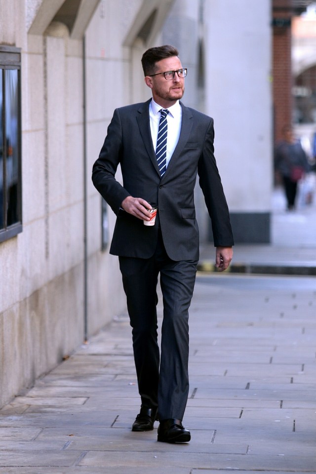  Jodie's dad, Peter, arrives at the Old Bailey