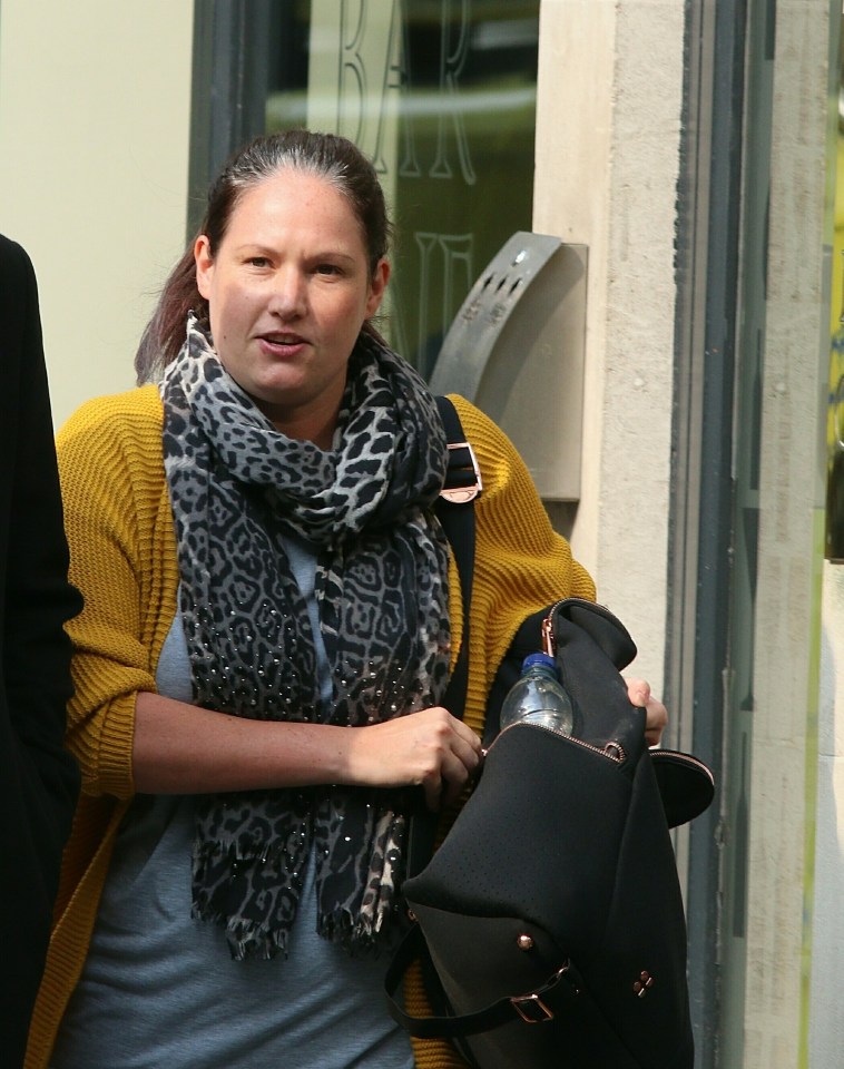  Jodie's mum Joanne, outside the Old Bailey on Monday - the court was told the schoolgirl was an 'entirely blameless' victim