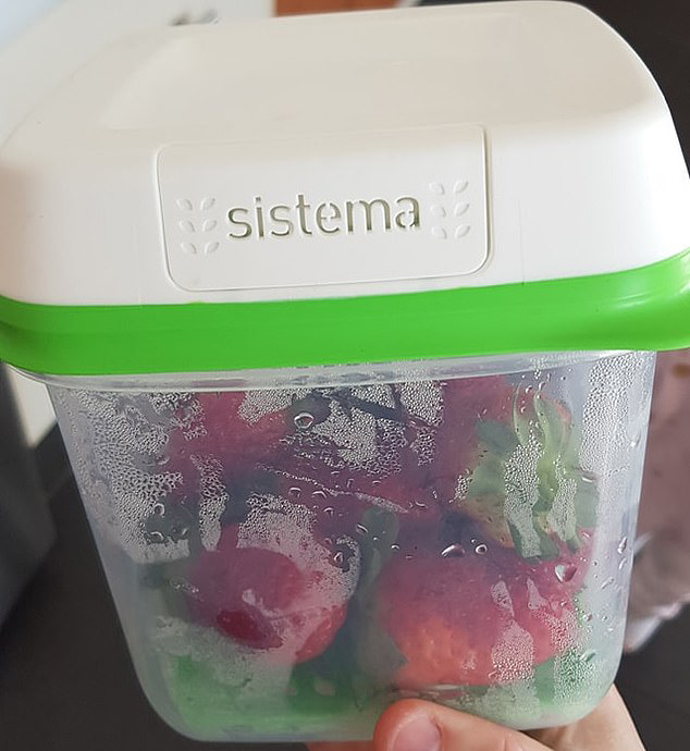 A mum has raved about a £5 storage container which keeps her fruit fresh for a week longer