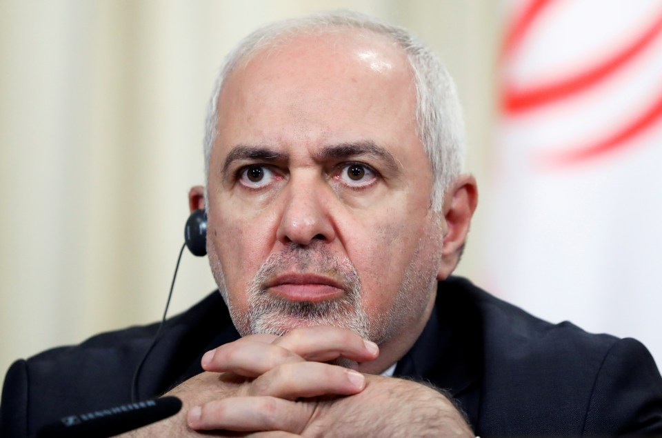  Iran's Foreign Minister Mohammad Javad Zarif warned a strike on his country would result in 'all-out war'