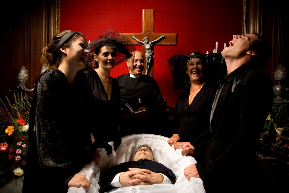  Nine out of ten of us have cracked up at an inappropriate moment - such as a funeral