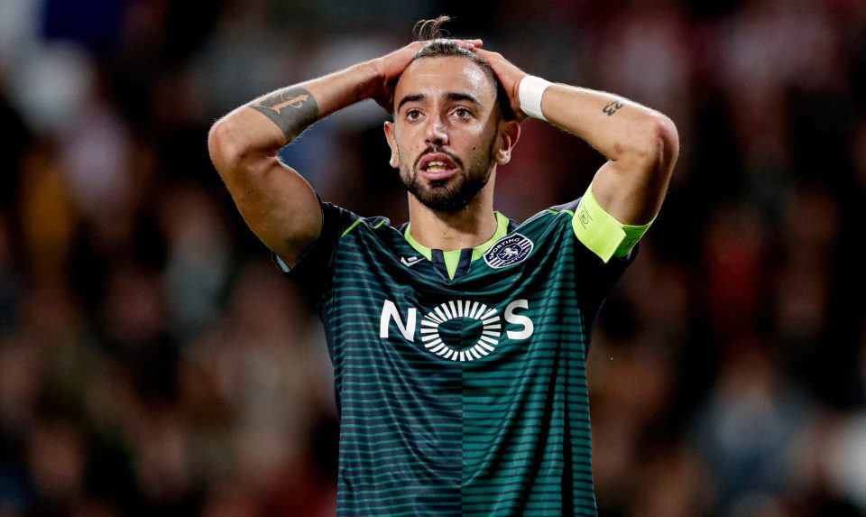  Bruno Fernandes was a target for Man Utd but Spurs could swoop in January