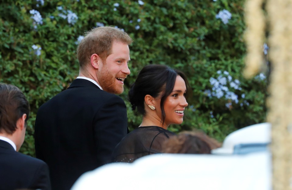 Meghan also did the only reading at Misha’s wedding, choosing The Vow by English poet Roger McGough