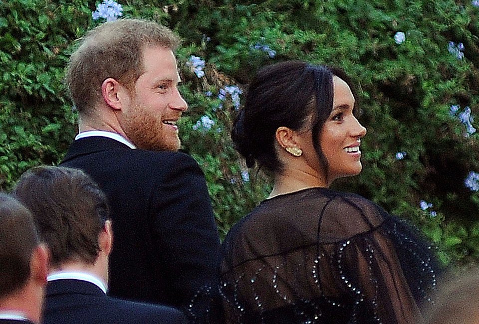 Meghan borrowed the £5 earrings from a friend who bought them from a West London market