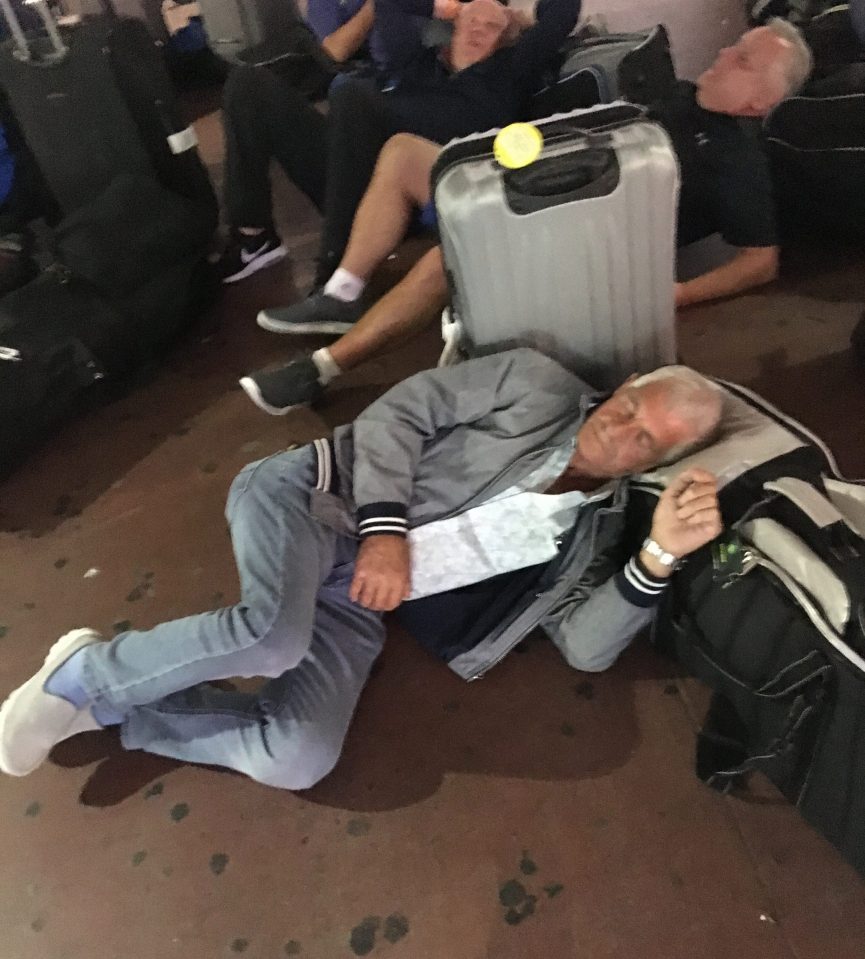  Passengers were forced to sleep on the floor after a Thomas Cook jet broke down