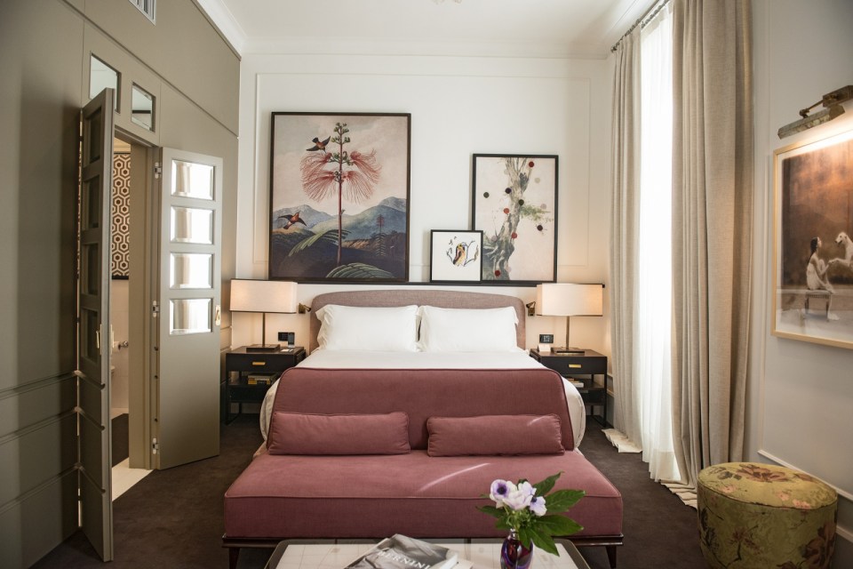 The duke and duchess are said to have had a two-night stay in the Borghese Suite of the boutique hotel