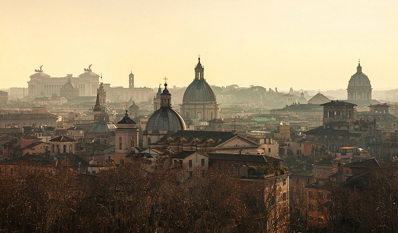 The hotel is located in the heart of Rome and offers spectacular views over the capital