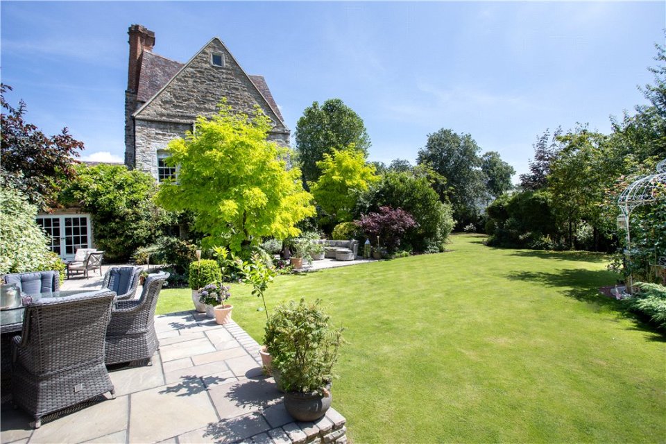  The five-bed mansion is also a Grade II listed building