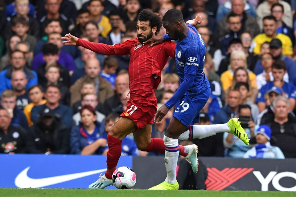  Young defender Tomori helped keep Salah quiet