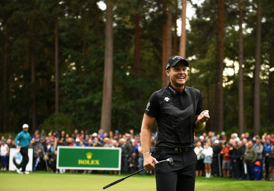  Danny Willett tasted glory at the BMW PGA Championship