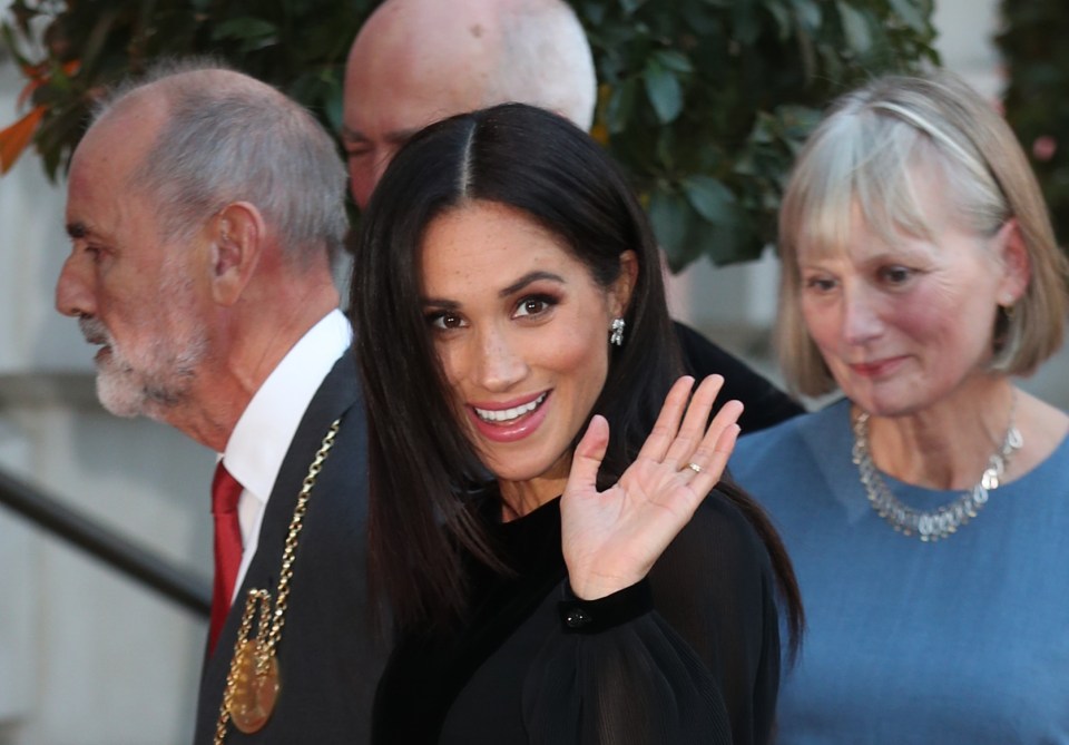 Meghan at the Royal Academy