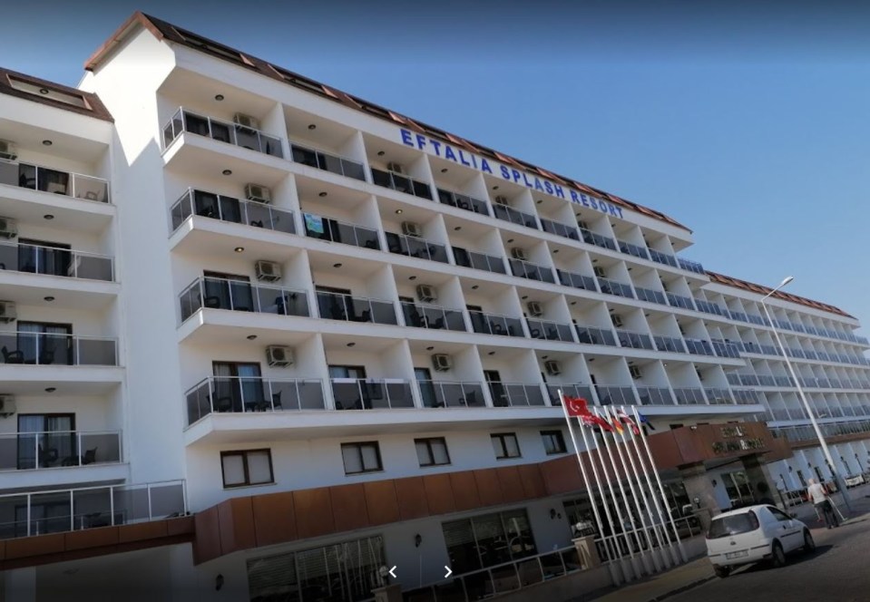 The family claims they’ve been held hostage at the Eftalia Splash Hotel in Antlayla, Turkey