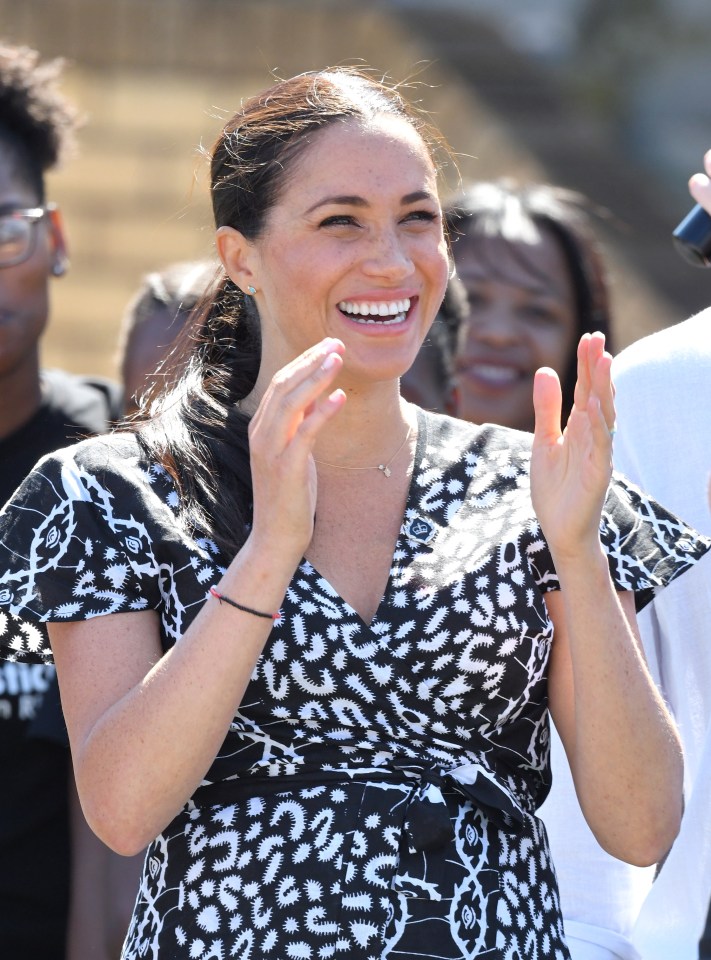 Meghan Markle wore a £450 ‘evil eye’ necklace on her royal tour in South Africa this week