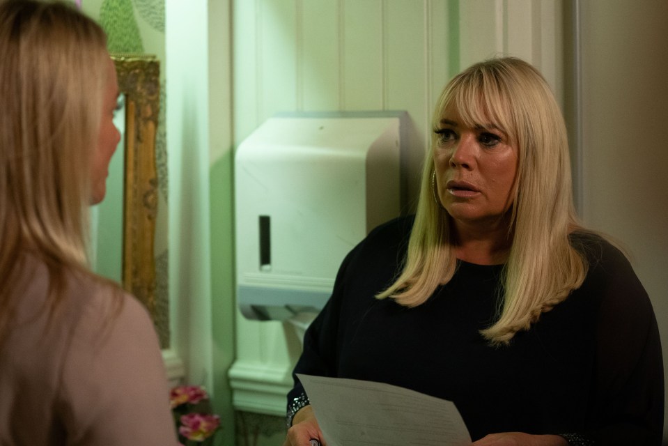  Sharon is being blackmailed by Mel and that will cause the explosive story to reach its peak