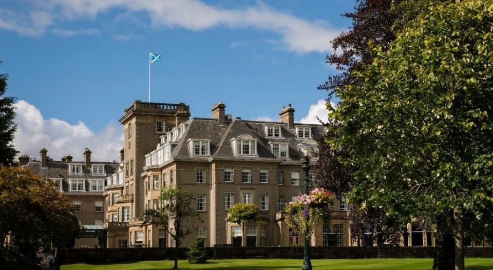 The best hotel in Scotland is The Gleneagles Hotel