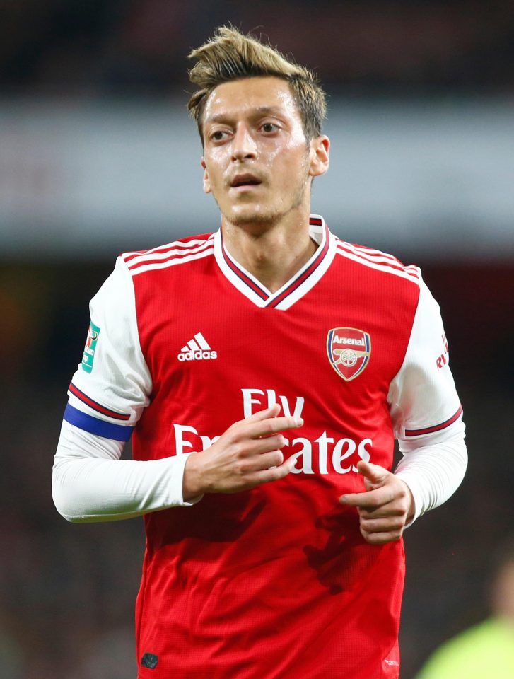  Mesut Ozil was supposed to be the shining light in a rookie team - but he flattered to deceive again