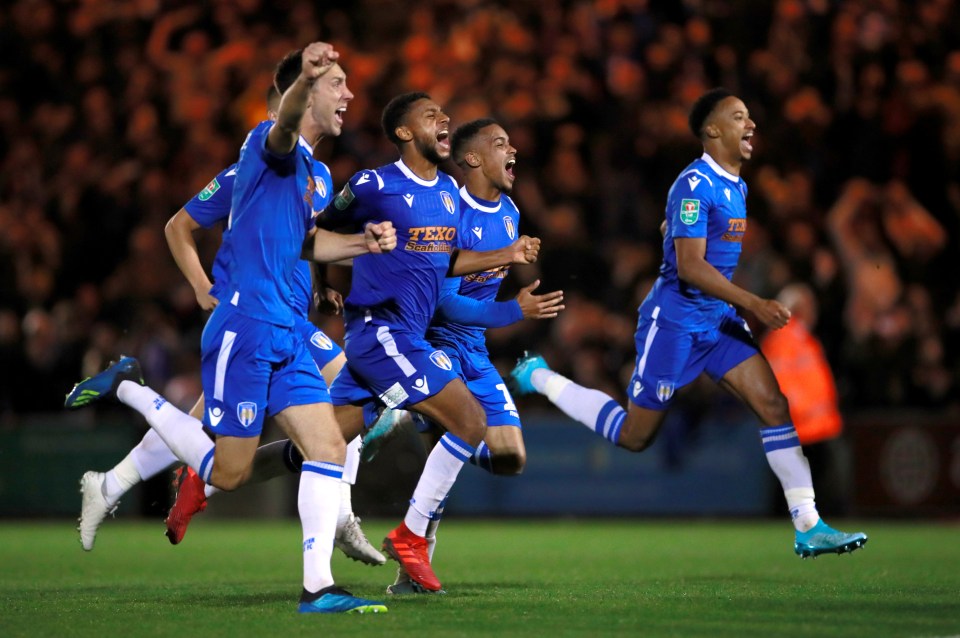  It is the first time Colchester have reached the fourth round of the League Cup since 1975