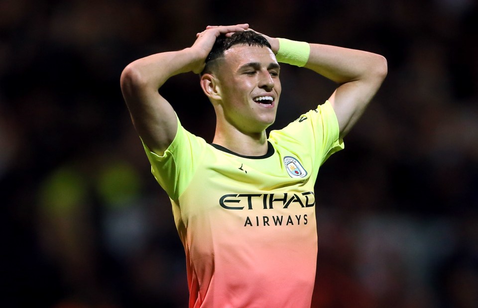 Phil Foden still struggles for game time at Man City but Pep Guardiola is a big fan