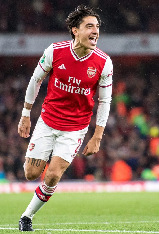  Hector Bellerin came off the bench, and grabbed an assist late on