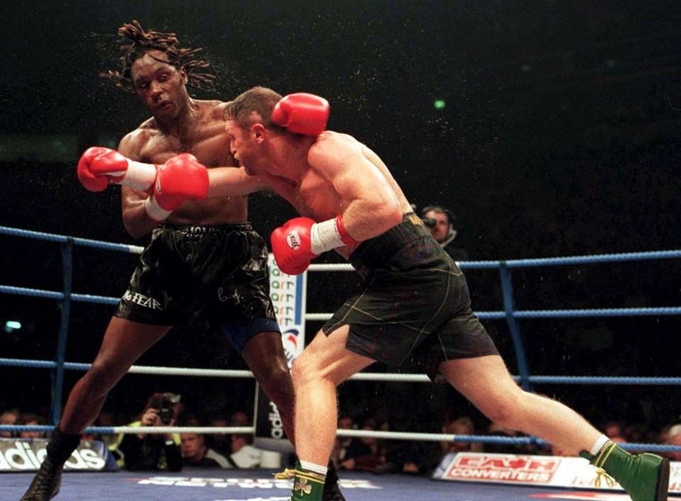 Benn hasnt boxed professionally since losing to Steve Collins 23 years ago