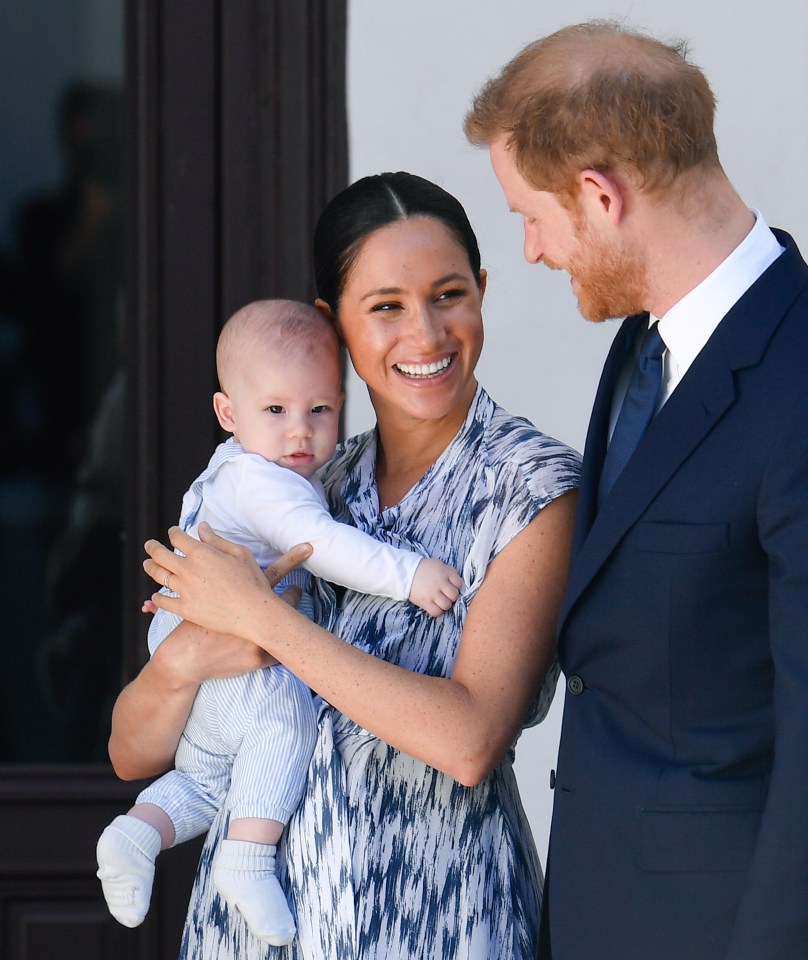 Archie was the star of the show as he made a surprise appearance on the third day of the Sussex royal tour of southern Africa