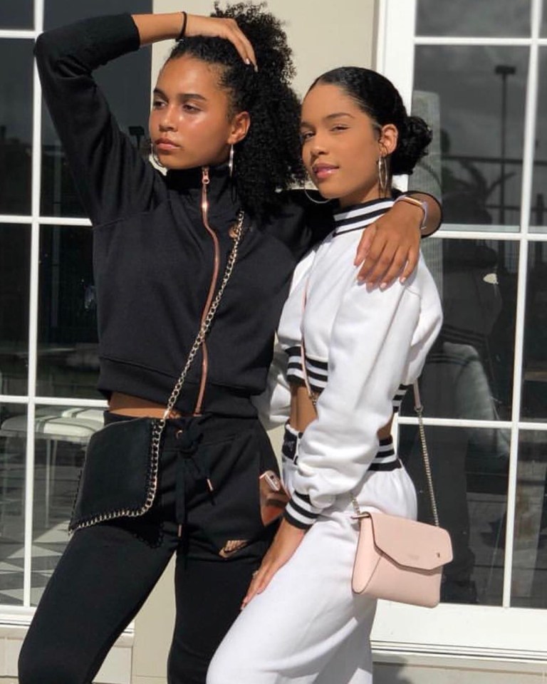 Benn often shares snaps on social media of his stunning daughters