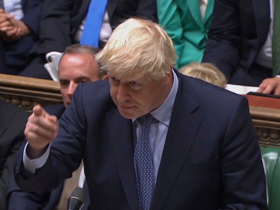  Boris told MPs that Parliament was now 'paralysed' and MPs were acting out 'political selfishness and cowardice'