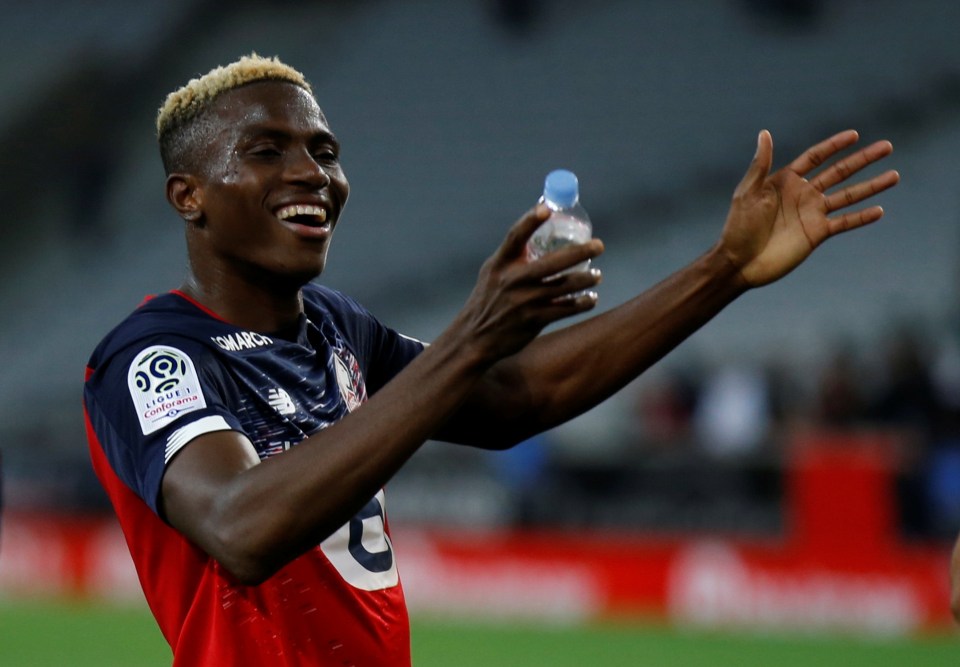  Victor Osimhen, 20, has made a superb start to the Ligue 1 season with Lille