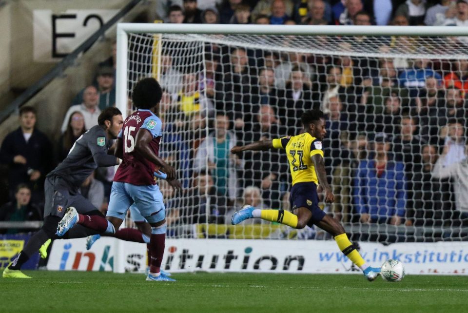  Former Charlton ace Tarique Fosu made it 3-0 after he capitalised on a mistake from the visitors