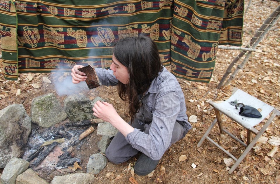 Devin, 20, is a self-taught blacksmith and computer programmer