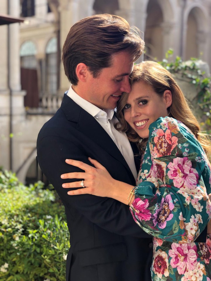  Princess Beatrice announced her engagement to multi-millionaire property developer Edoardo Mapelli Mozzi yesterday