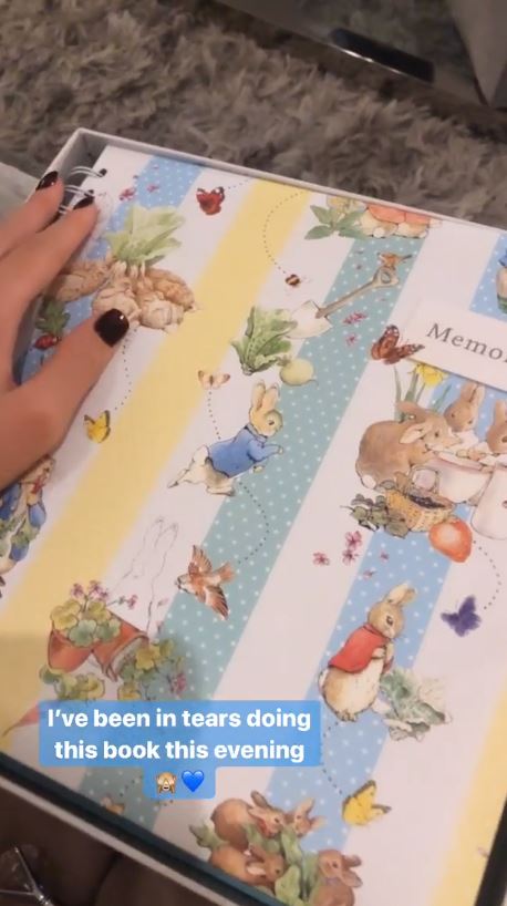  Mrs Hinch gave her 2.7m followers a peek inside Ronnie's Peter Rabbit memory book