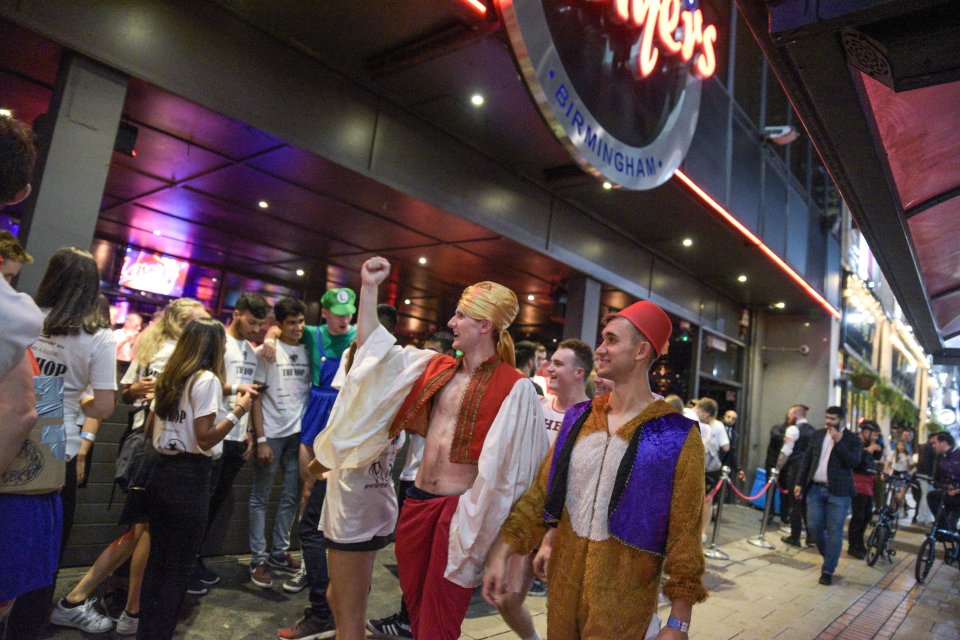  Medical Students celebrated on the annual Medical Student fancy dress night called The Hop