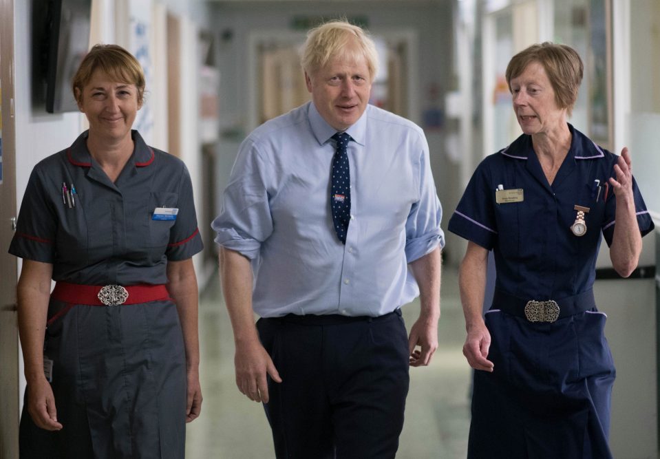  Boris Johnson vows to build 40 new NHS hospitals and replace crumbling buildings under £13billion plan