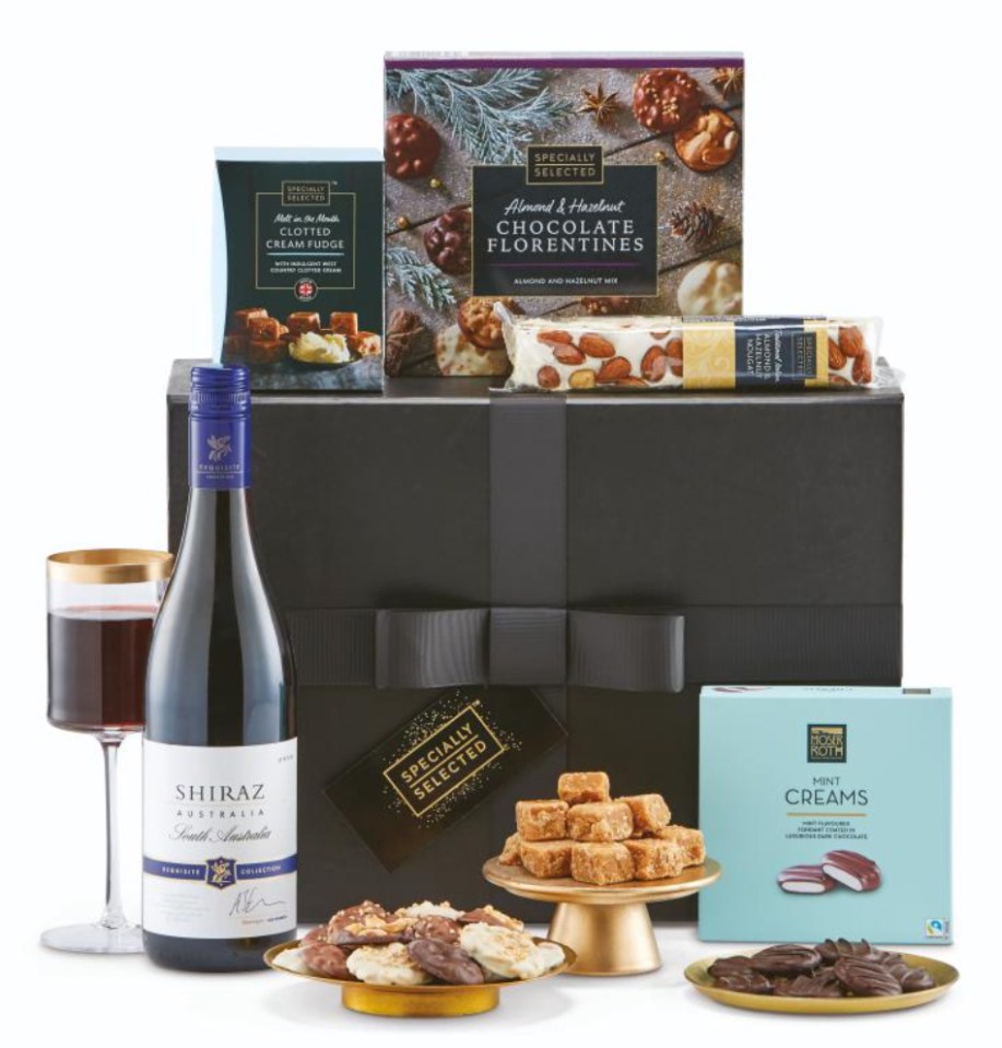  At £19.99, the Christmas Favourites hamper is the cheapest option